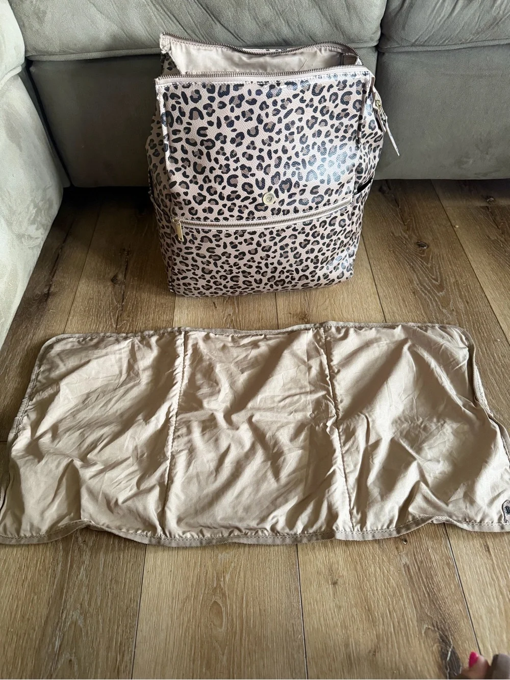 Freshly Picked Leopard Classic Diaper Backpack Large